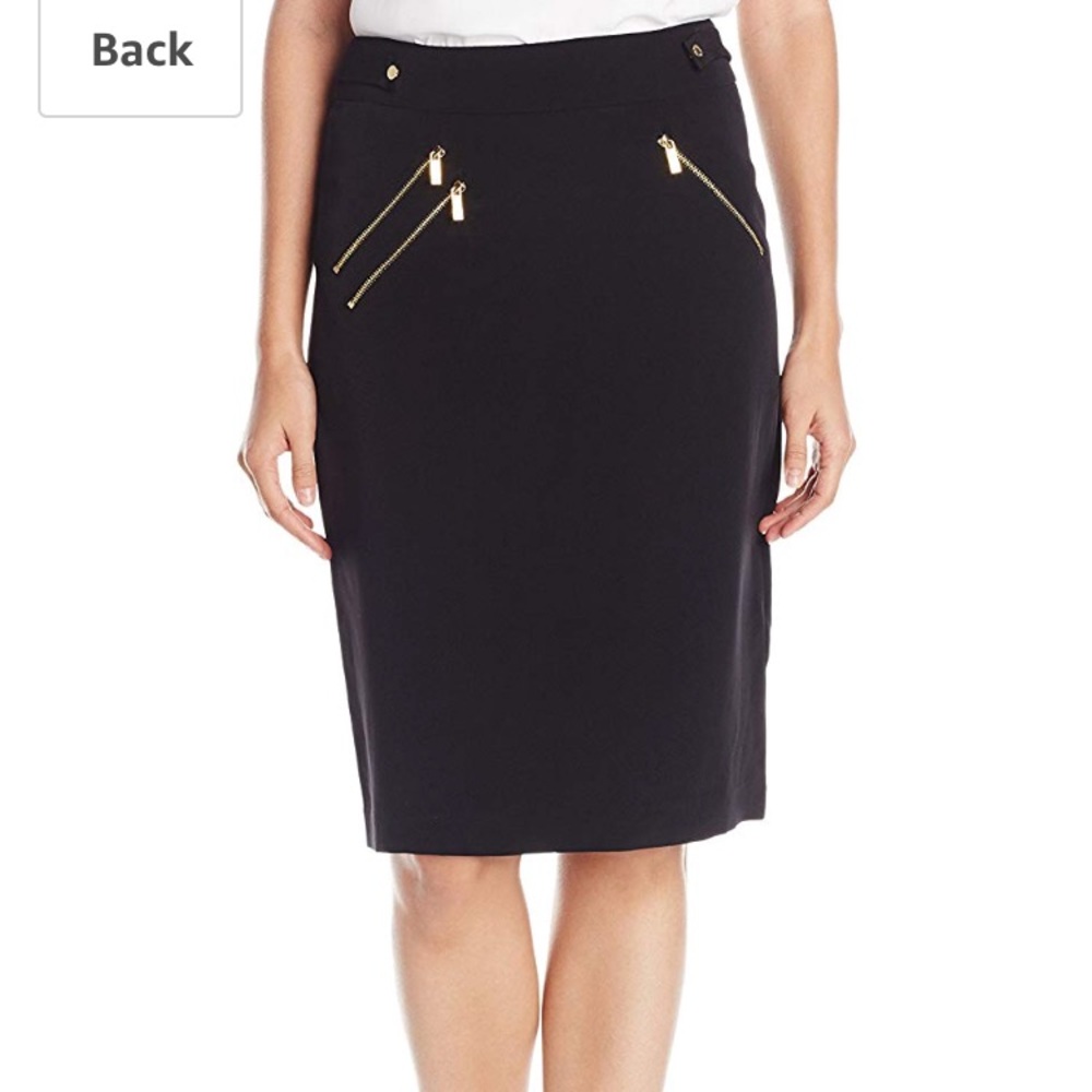 Calvin Klien Women's Woven Skirt with Zips